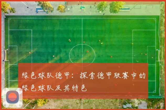 绿色球队德甲：探索德甲联赛中的绿色球队及其特色